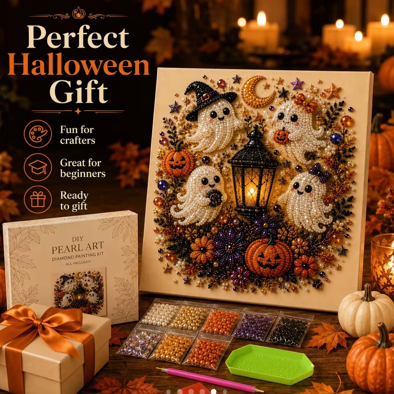Wandaura Pearl Art Kit - Limited Edition (8x8 in)