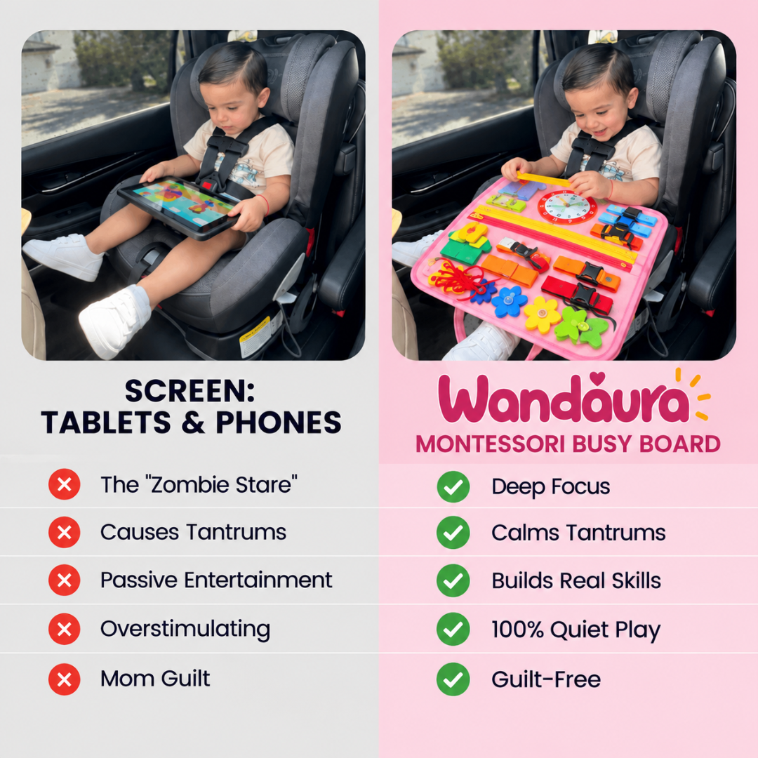 Wandaura™ Montessori Busy Board