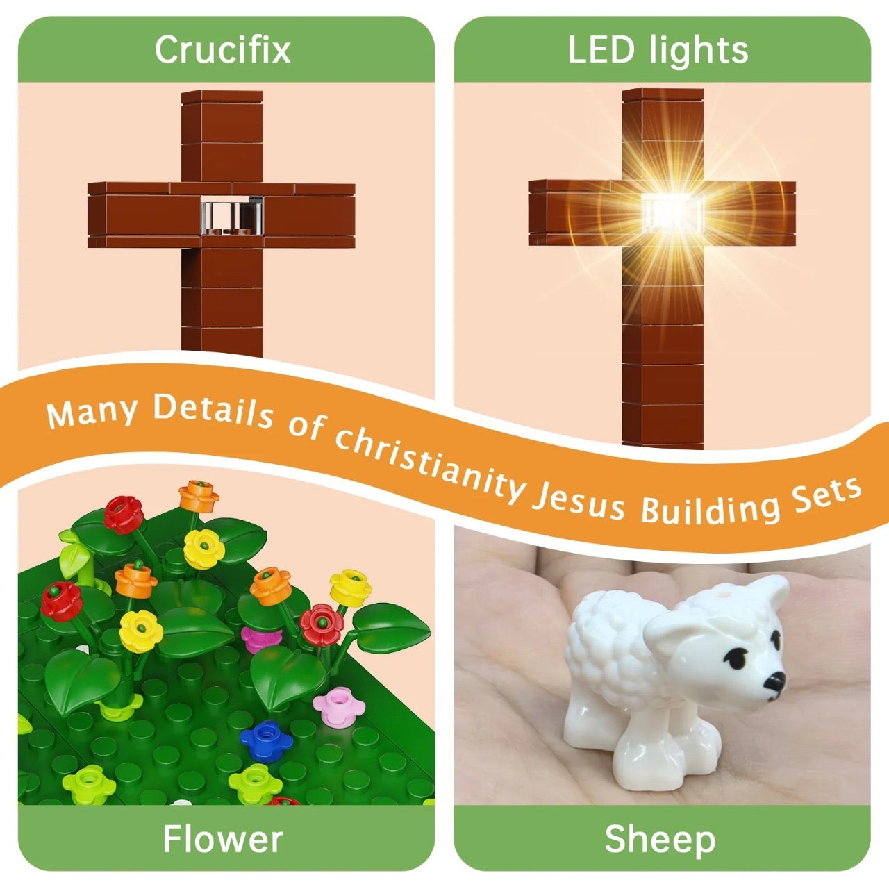 Jesus Building Block Set