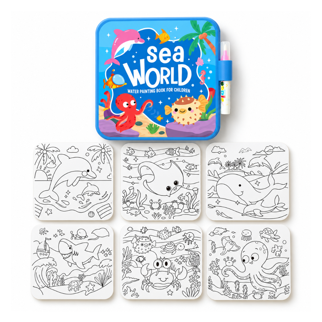 Wandaura™ Water Coloring Book