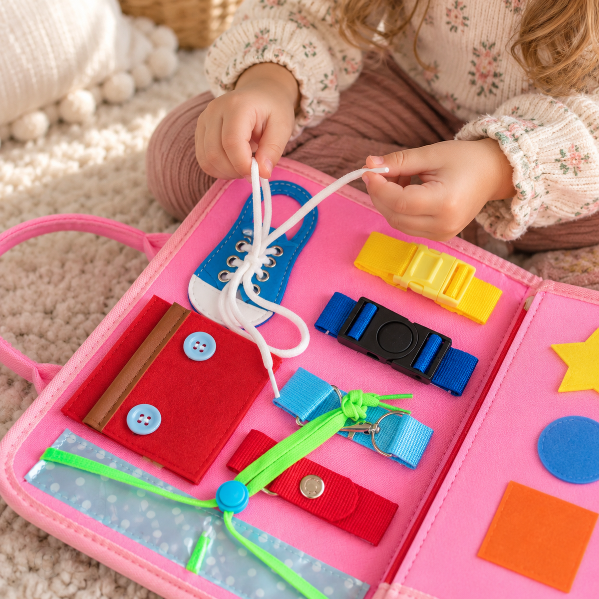 Wandaura™ Montessori Busy Board