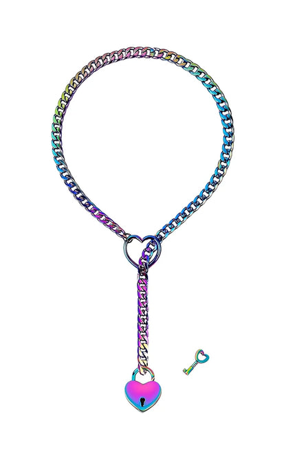 LoveNecklace™  - Lock & Key Slip Chain