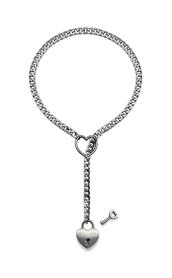 LoveNecklace™  - Lock & Key Slip Chain