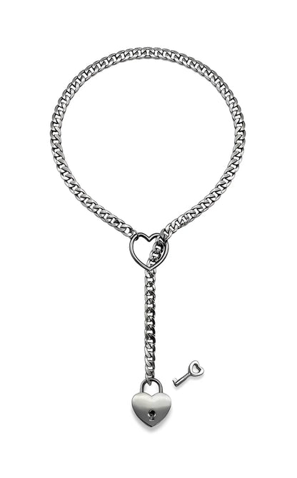 LoveNecklace™  - Lock & Key Slip Chain