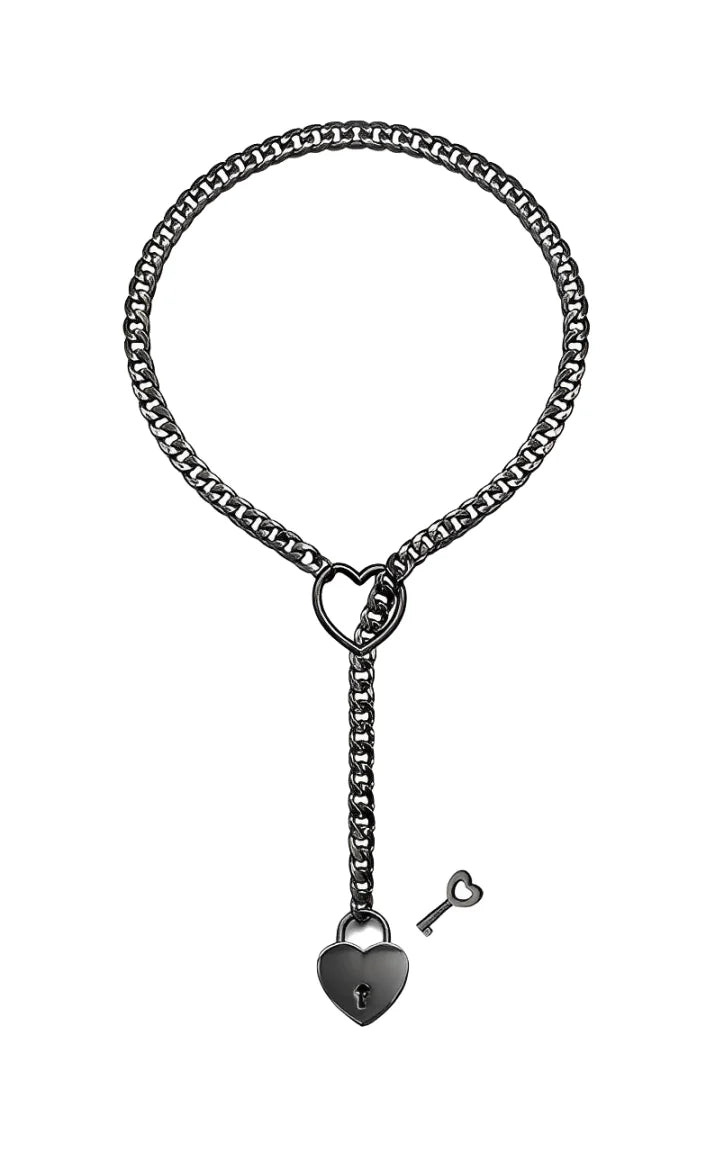 LoveNecklace™  - Lock & Key Slip Chain