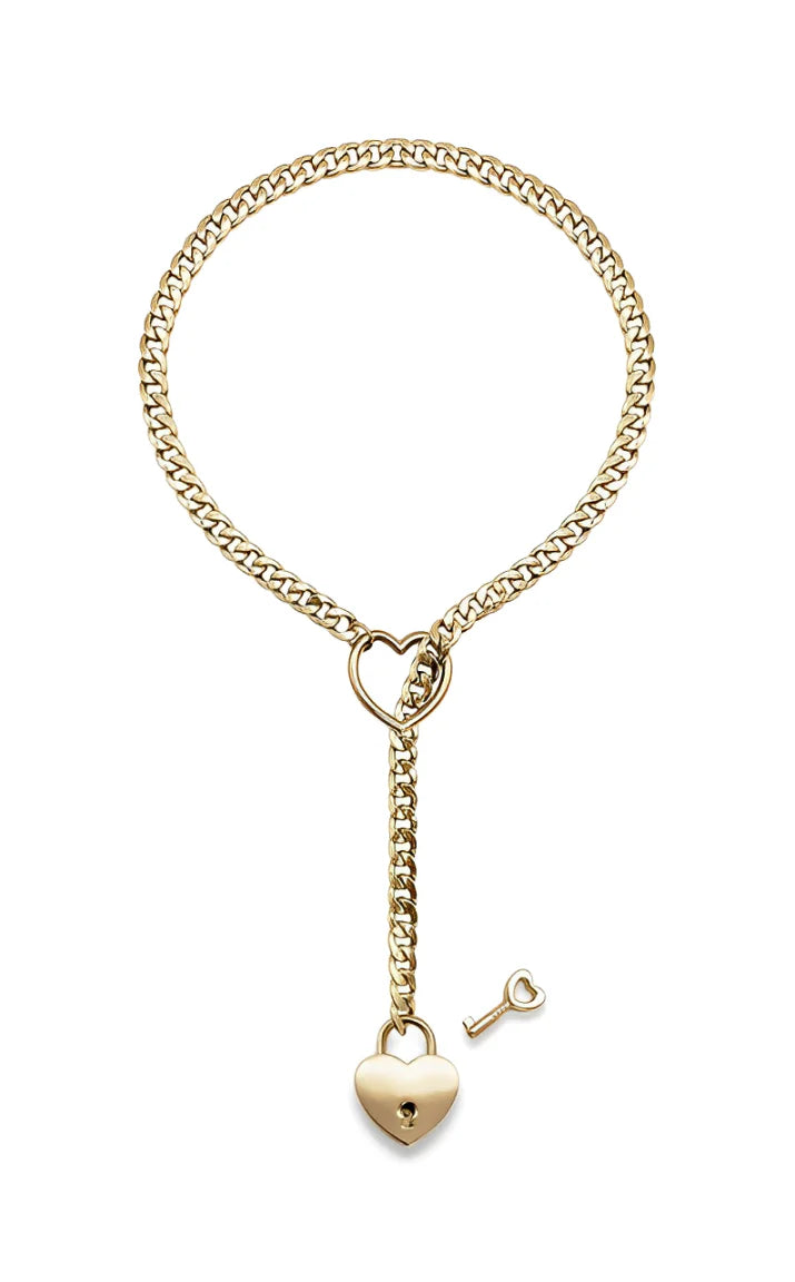 LoveNecklace™  - Lock & Key Slip Chain