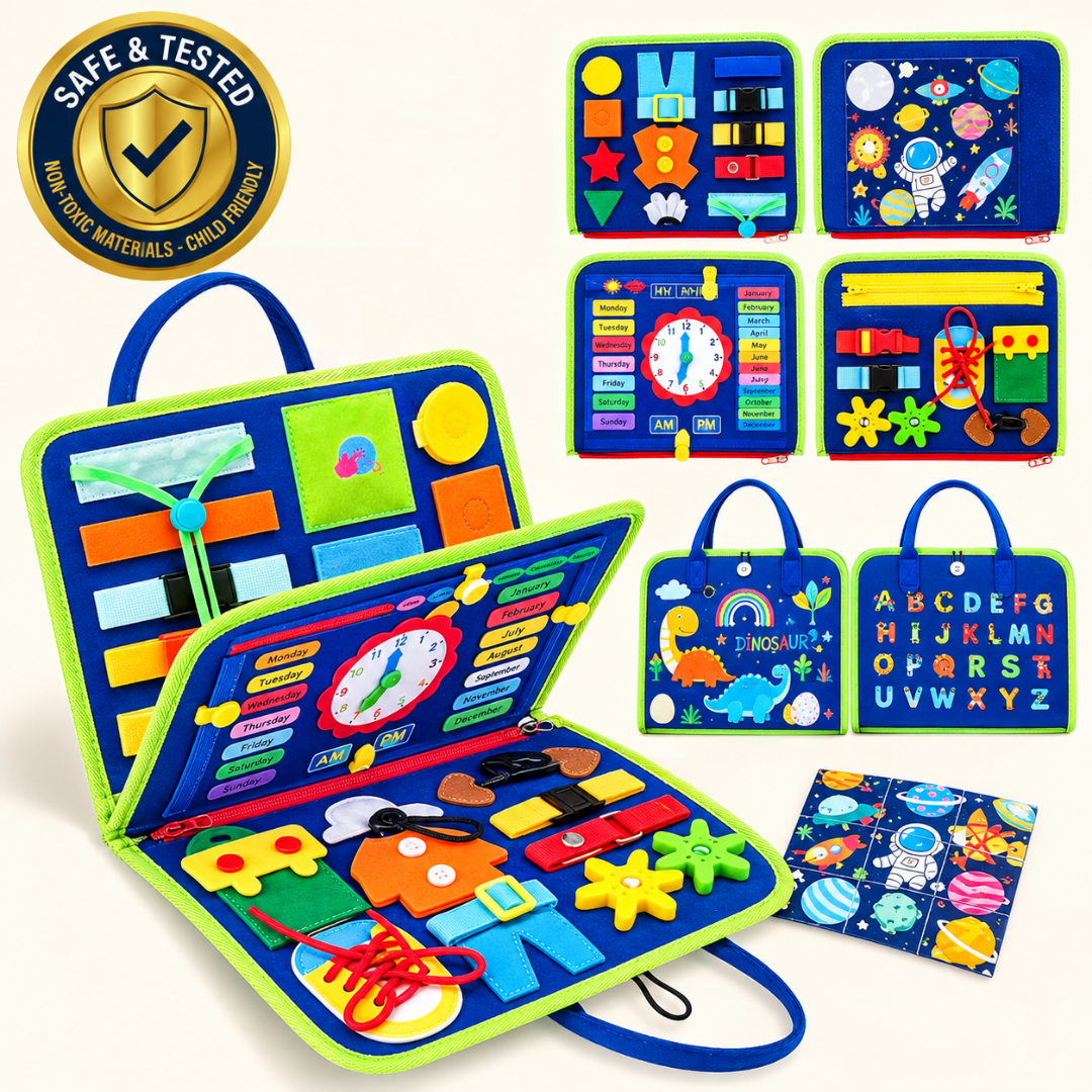 Wandaura™ Montessori Busy Board