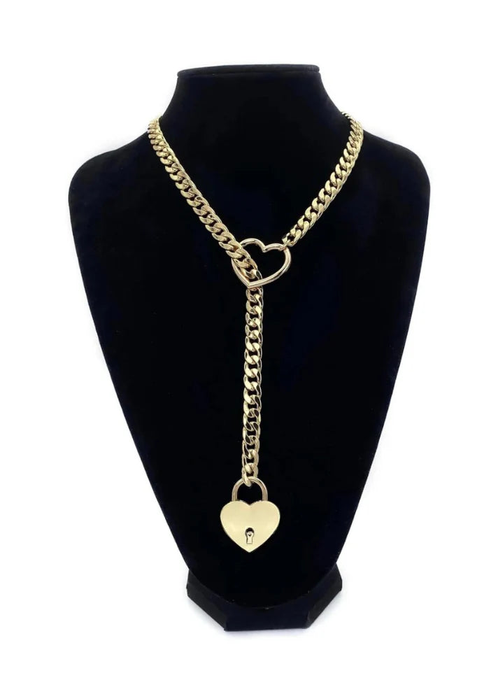 LoveNecklace™  - Lock & Key Slip Chain