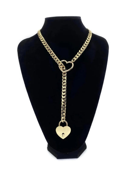 LoveNecklace™  - Lock & Key Slip Chain