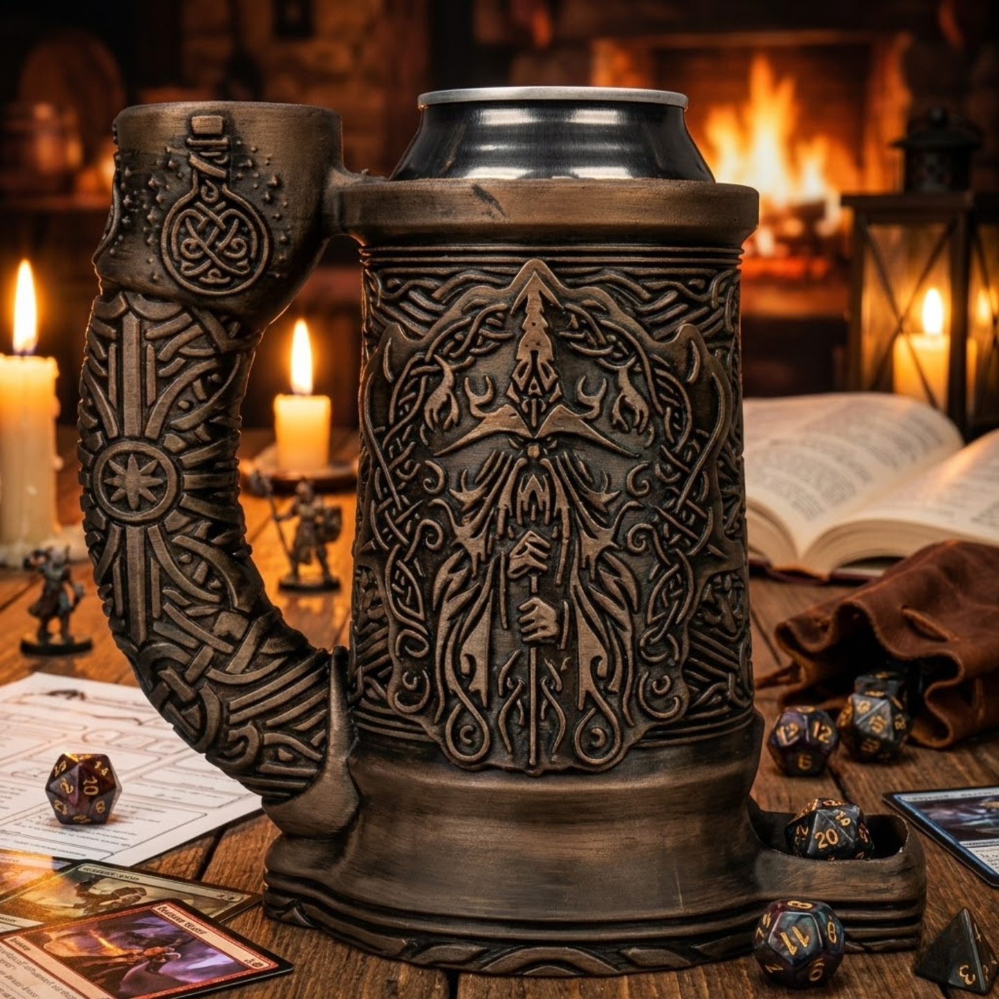 Dungeon Dice Tower Mug
