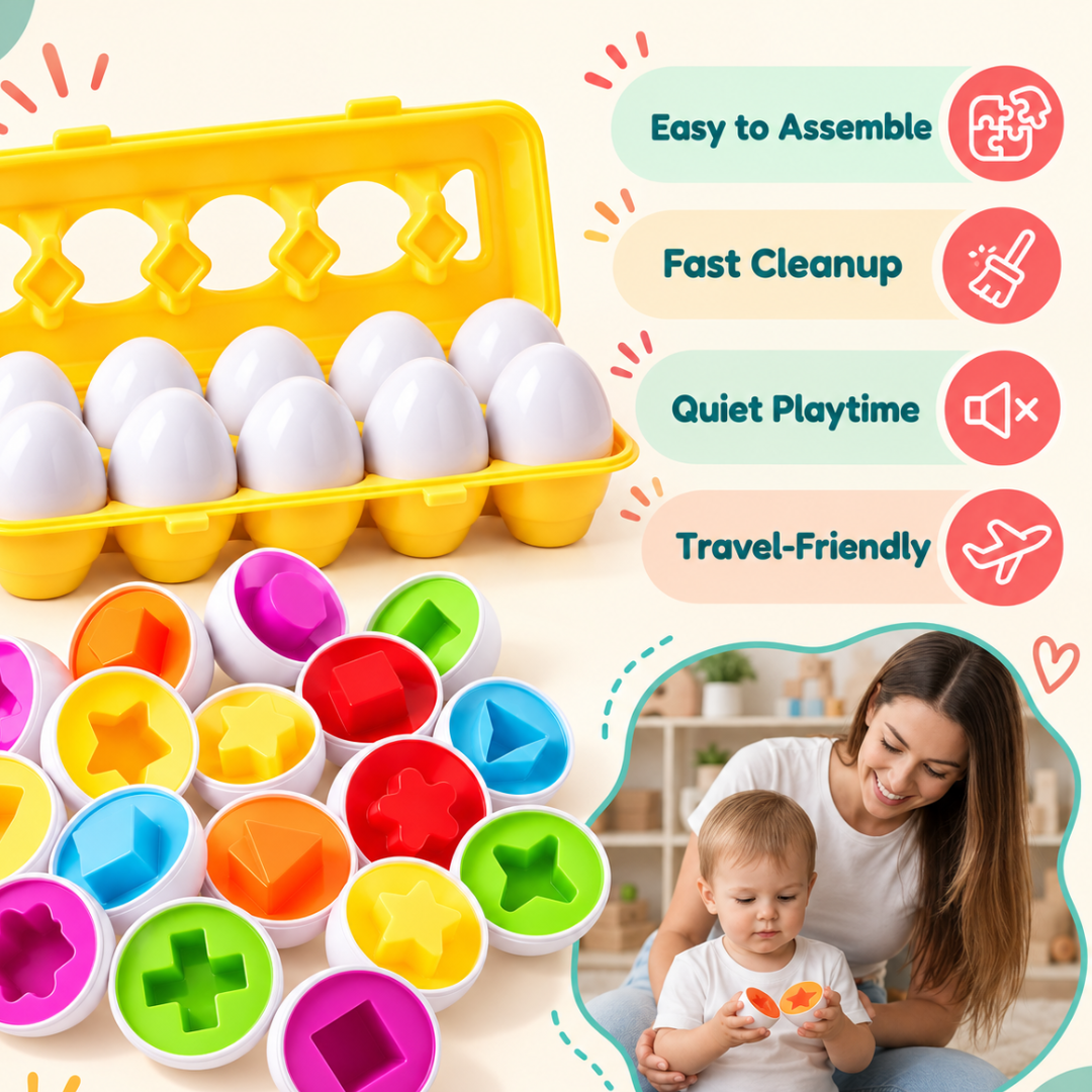Wandaura™ Montessori Matching Eggs
