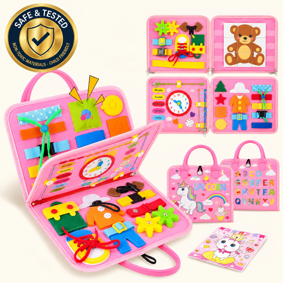 Wandaura™ Montessori Busy Board