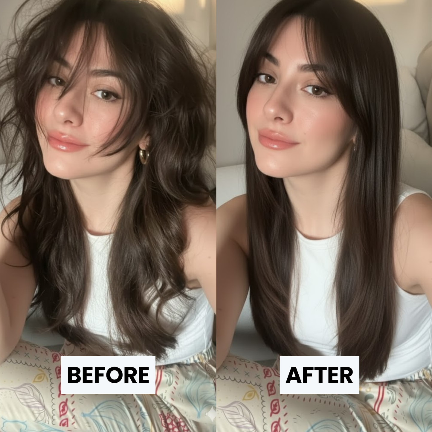 Hair Straightener Brush