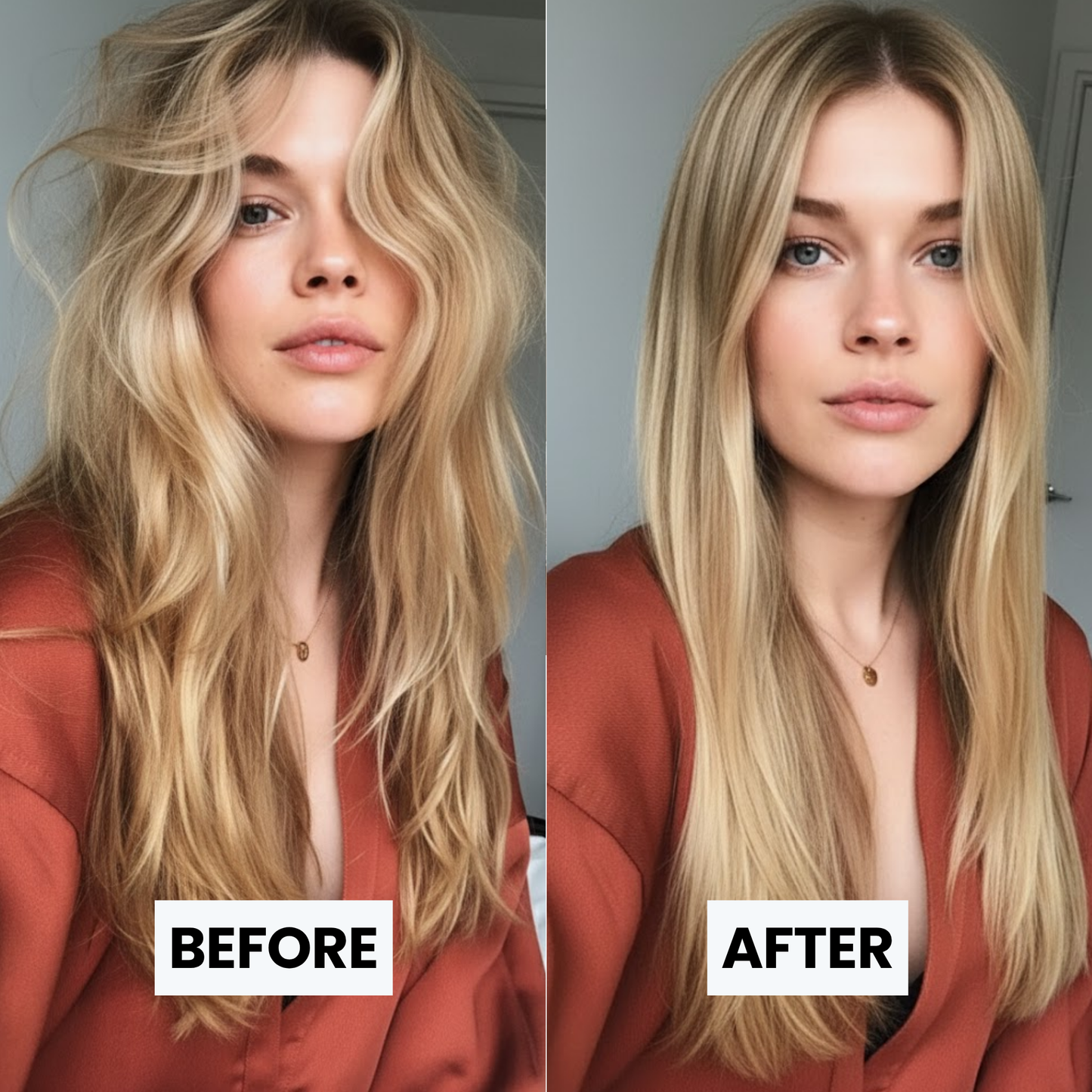 Hair Straightener Brush