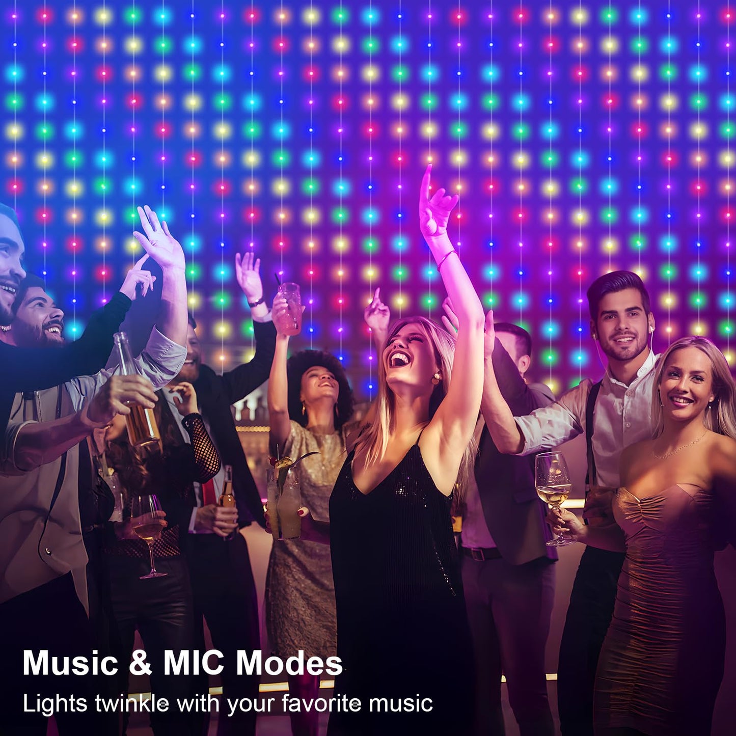 Jollyland Curtain Lights