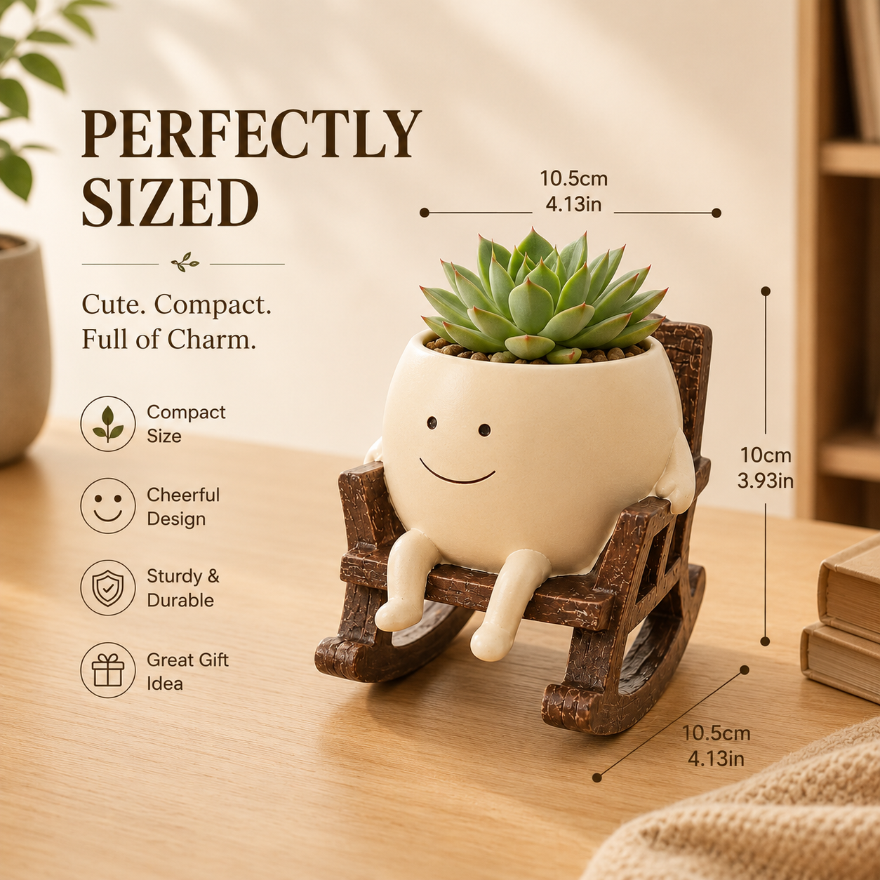 Wandaura™ Rocking Plant Pot