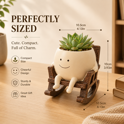 Wandaura™ Rocking Plant Pot