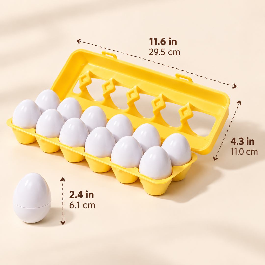 Wandaura™ Montessori Matching Eggs