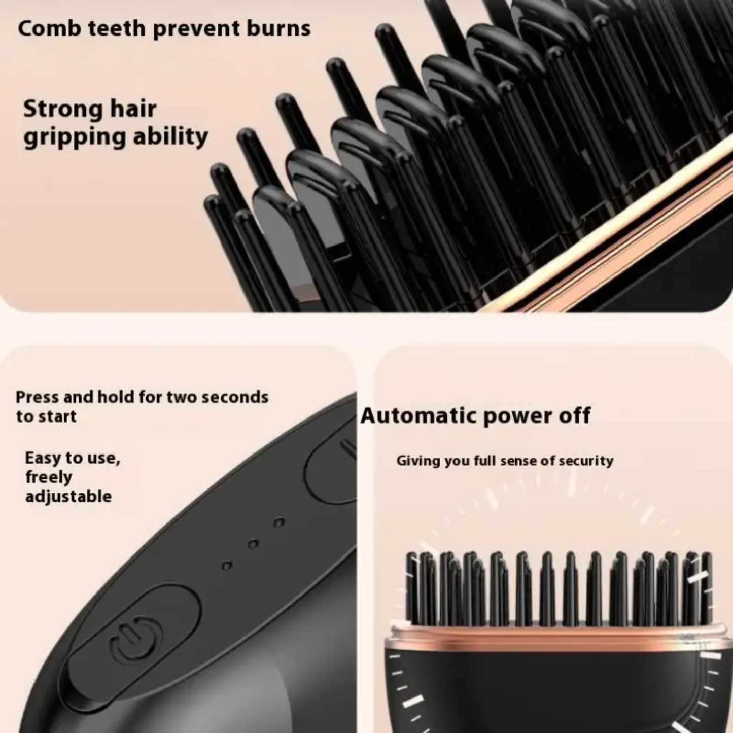 Hair Straightener Brush