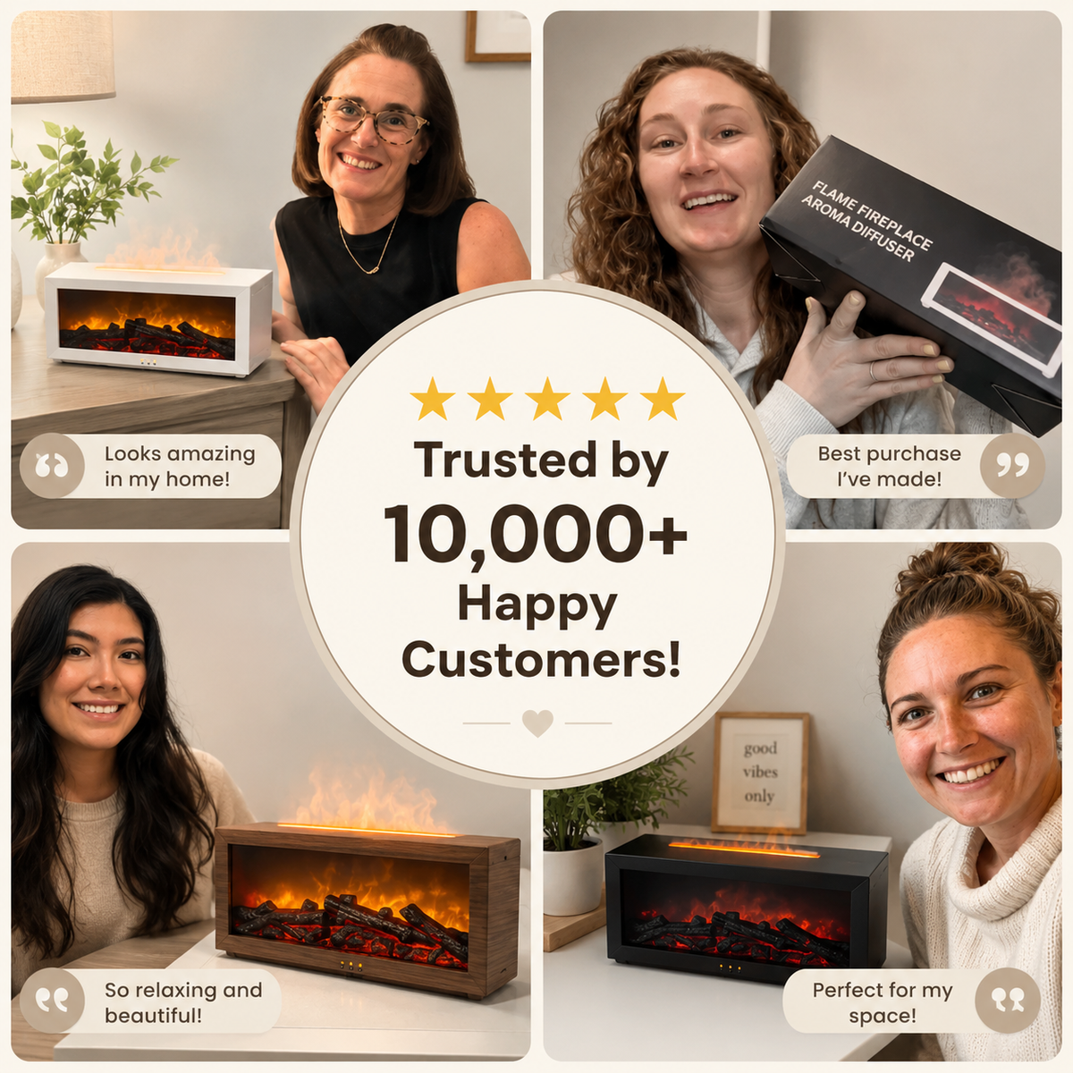 Wandaura™ Fireplace Diffuser