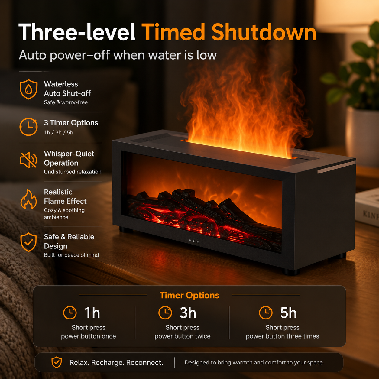 Wandaura™ Fireplace Diffuser