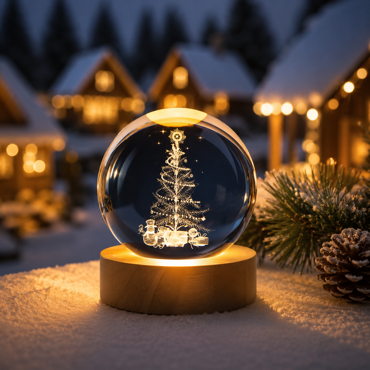 Wandaura™ Christmas Crystal Orb