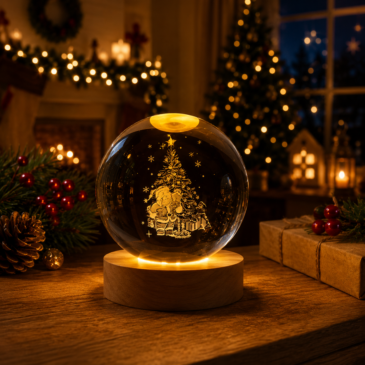 Wandaura™ Christmas Crystal Orb