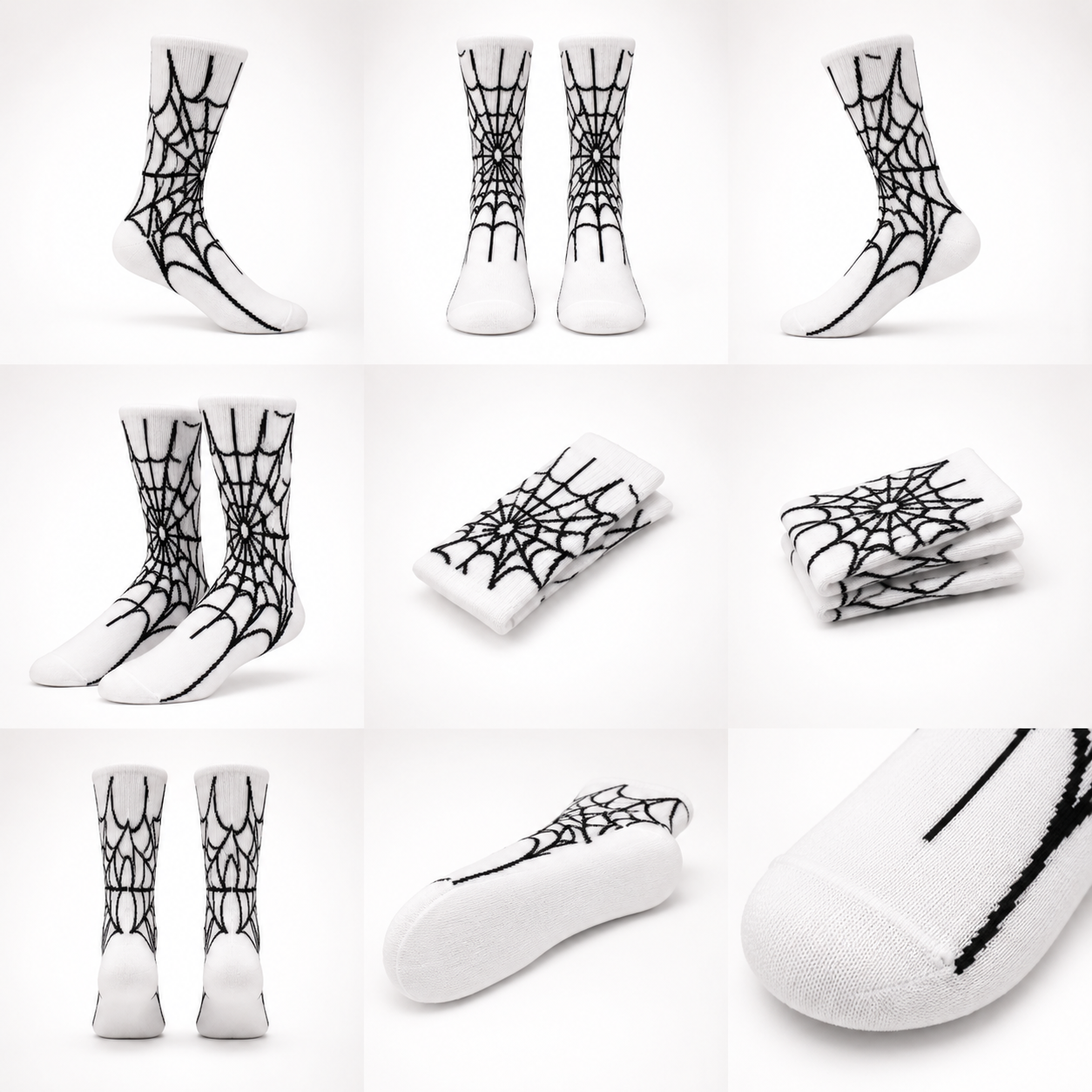 Spooky Web Crew Socks