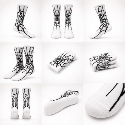 Spooky Web Crew Socks
