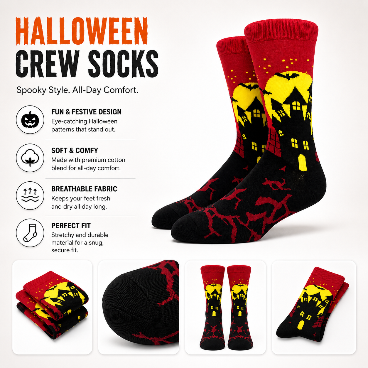 Twilight Haunt Socks