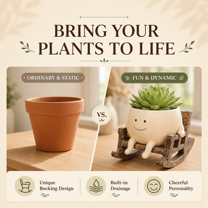 Wandaura™ Rocking Plant Pot