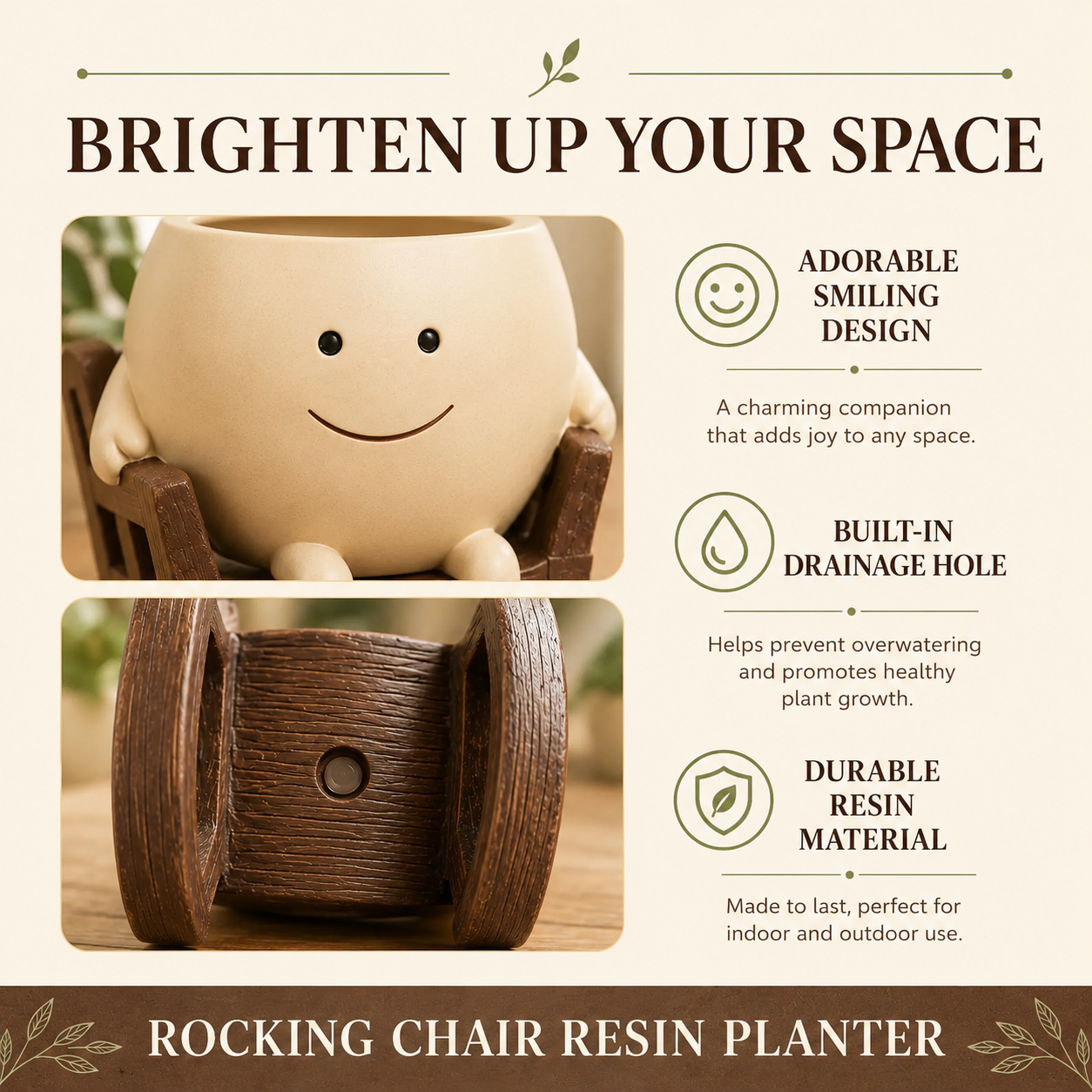 Wandaura™ Rocking Plant Pot