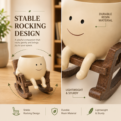 Wandaura™ Rocking Plant Pot