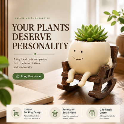 Wandaura™ Rocking Plant Pot
