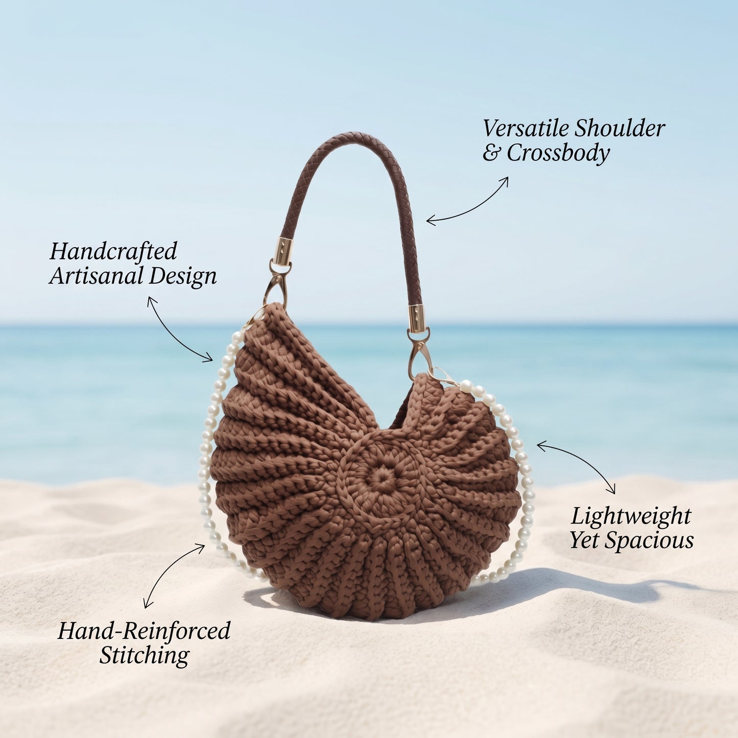 Seashell Crochet Bag