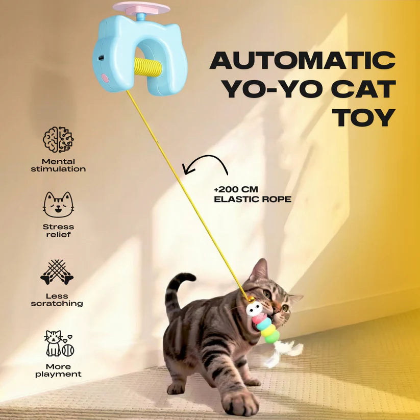 Wandaura™ YoYo Toy – that drives cats wild