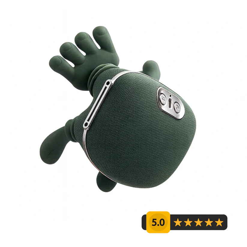 Relaxing massager for the neck and back