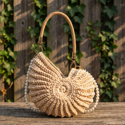 Seashell Crochet Bag