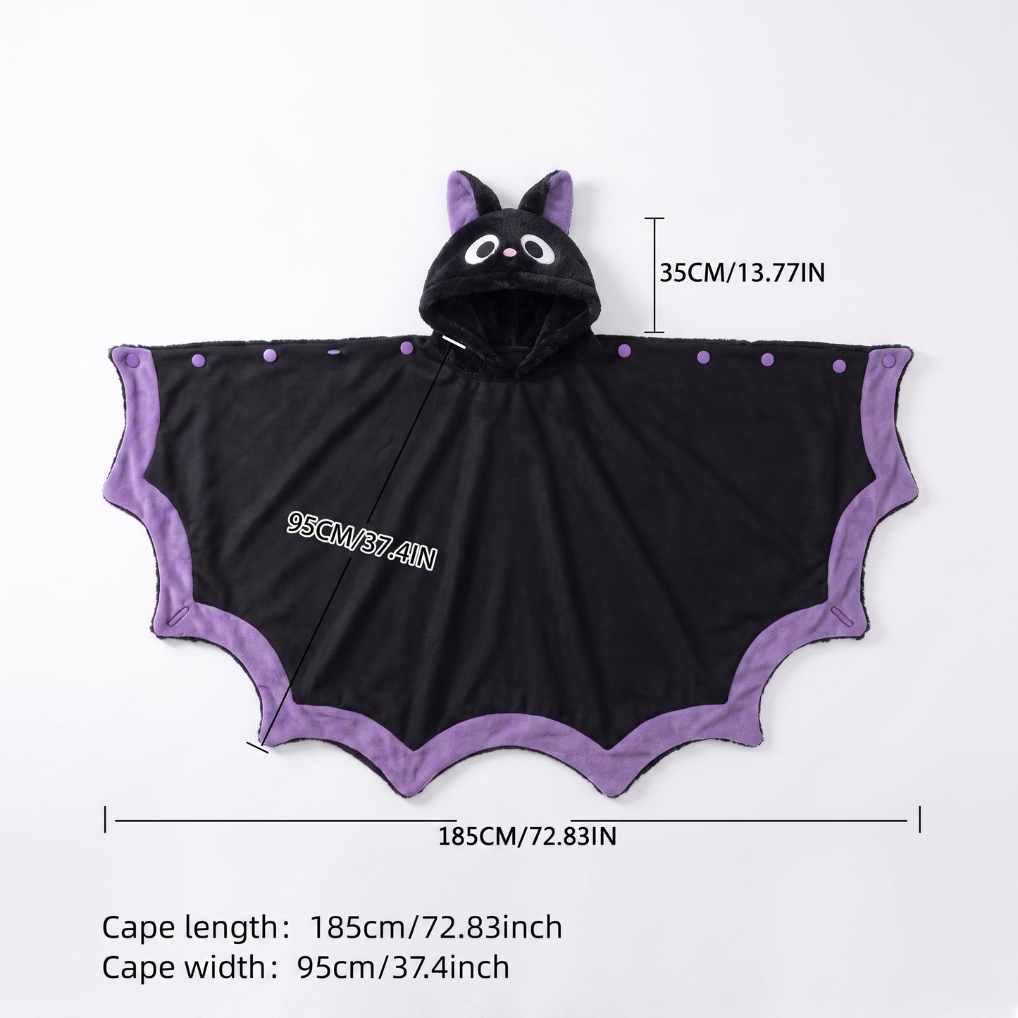 The Batwing Snuggle Poncho