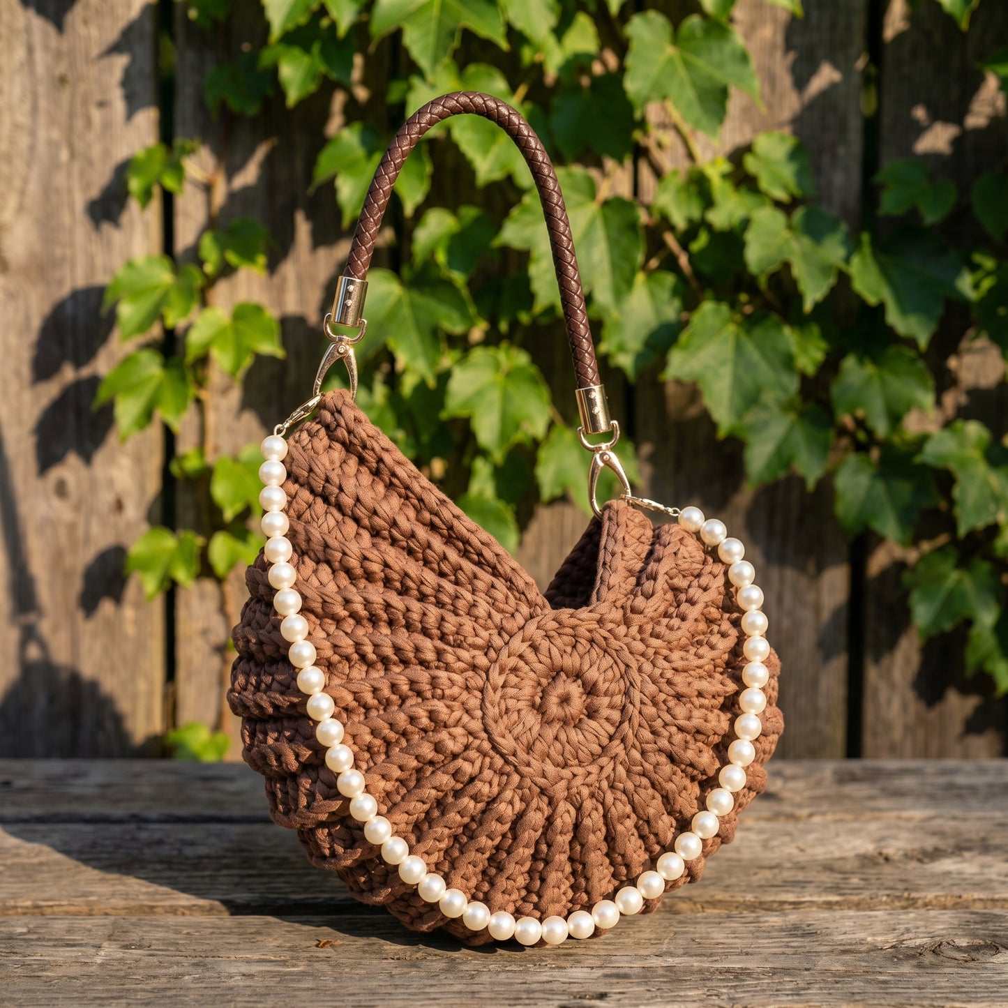 Seashell Crochet Bag