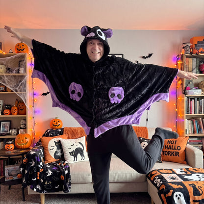 The Batwing Snuggle Poncho