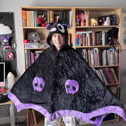 The Batwing Snuggle Poncho