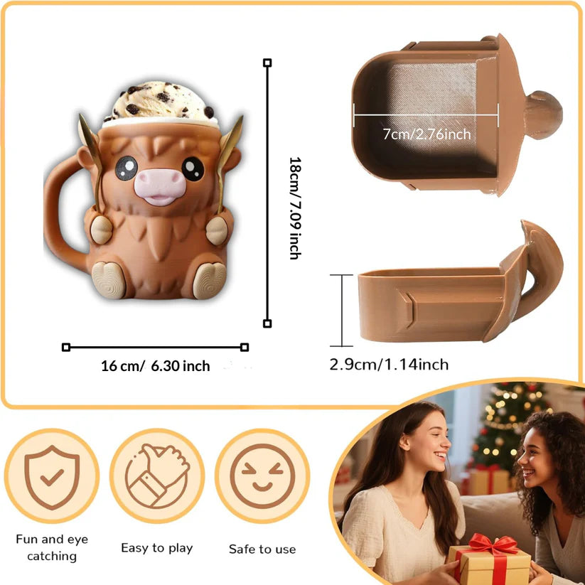 Highland Ice Cream Holder