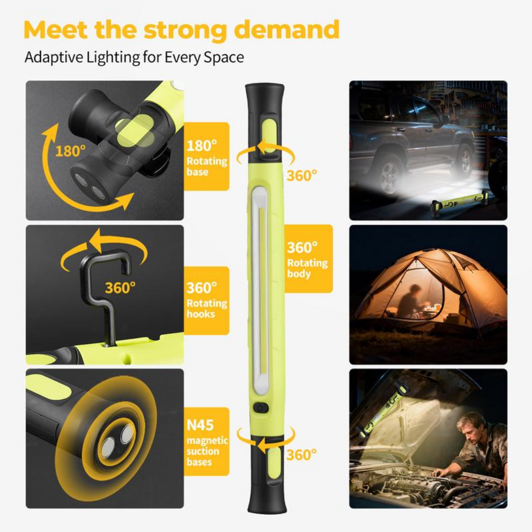 MagniBeam Pro™ - Magnetic Work Light